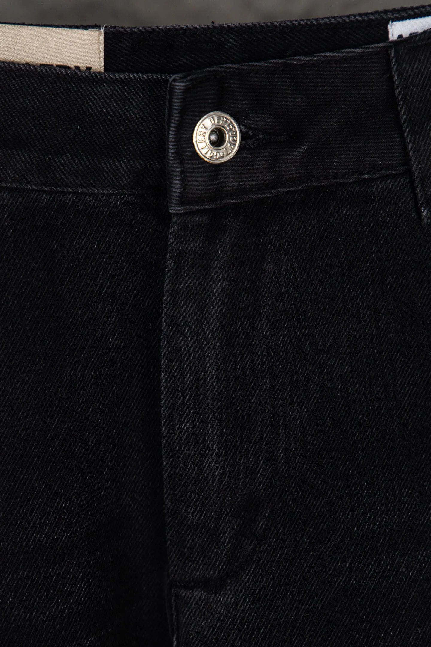 Style number: M460 P250 Top heavy industry GALLERY DEPT. Spliced ​​ink splash back logo washed retro jeans men and women high street splash ink pants micro-flared casual trousers trendy couple same style Size: 28 30 32 34 36 (corresponds to S M L XL XXL)